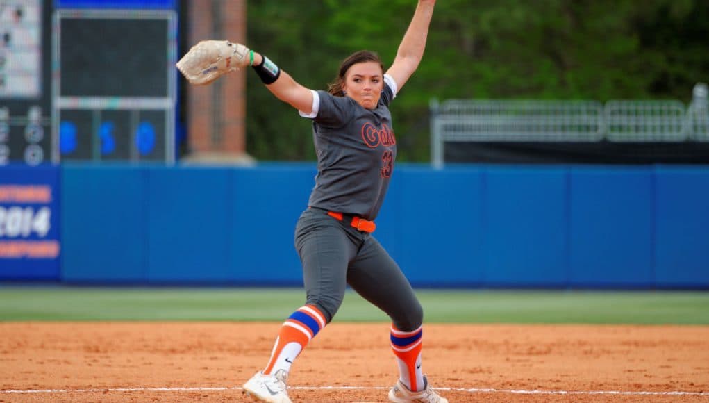 Florida Gators softball pitcher Delanie Gourley