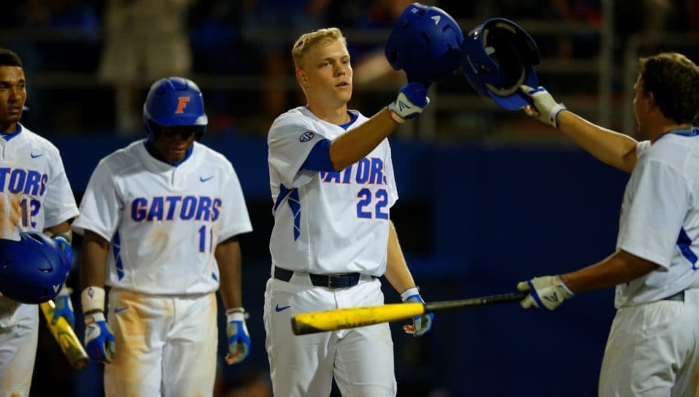 JJ Schwarz, Florida Gators, McKethan Stadium, Gainesville, Florida, University of Florida