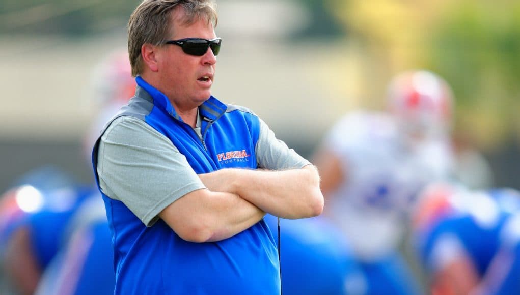 Jim McElwain, University of Florida, Gainesville, Florida