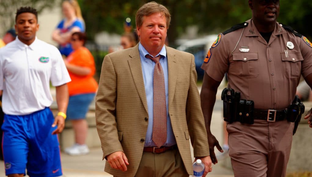 Jim McElwain, University of Florida, Ben Hill Griffin Stadium, Gainesville, Florida