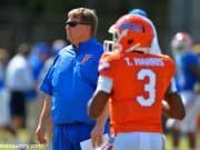 Florida Gators quarterback Treon Harris with head coach Jim McElwain= 1280x852- Florida Gators Football