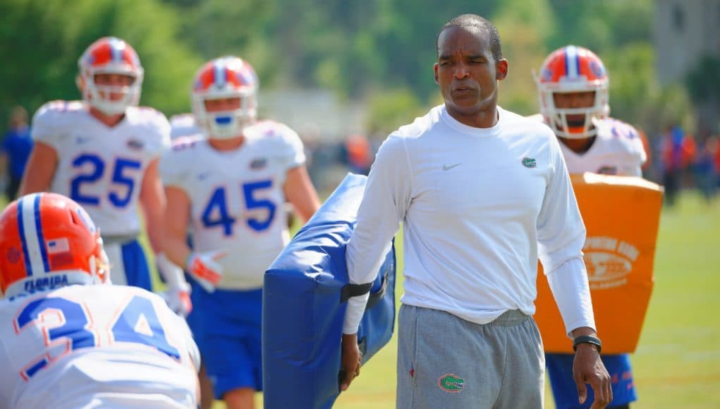 Florida Gators linebackers coach Randy Shannon- Florida Gators recruiting