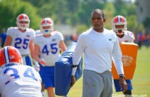 Florida Gators linebackers coach Randy Shannon- Florida Gators recruiting