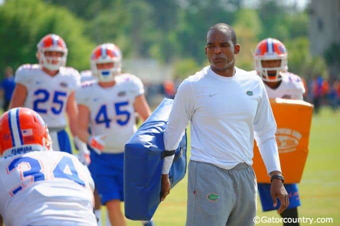 Florida Gators linebackers coach Randy Shannon- Florida Gators recruiting