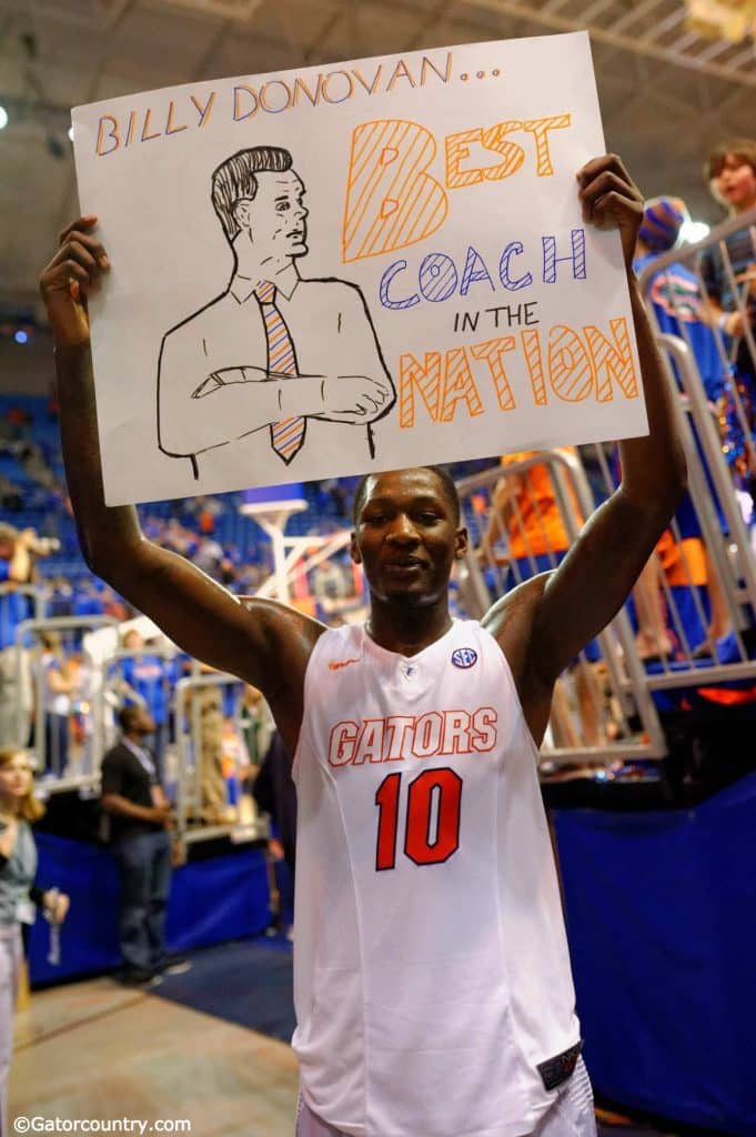 Dorian Finney-Smith, Billy Donovan, Florida Gators, University of Florida, Gainesville, Florida