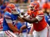 Florida Gators offensive tackle David Sharpe blocks during the spring game in 2015- 1280x852- Florida Gators Football