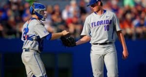 A.J. Puk, JJ Schwarz, Florida Gators, McKethan Stadium, University of Florida, Gainesville, Florida
