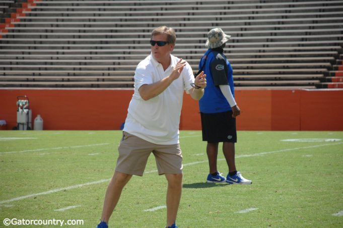 Florida Gators head coach Jim McElwain- Florida Gators Recruiting