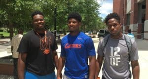 Lamical Perine, Darius Whitfield, Kassidy Hill, Florida Gators Football, Florida Gators Recruiitng