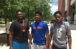 Lamical Perine, Darius Whitfield, Kassidy Hill, Florida Gators Football, Florida Gators Recruiitng