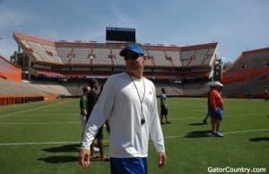 Doug Nussmeier, University of Florida, Florida Gators, Gainesville, Florida, Ben Hill Griffin Stadium