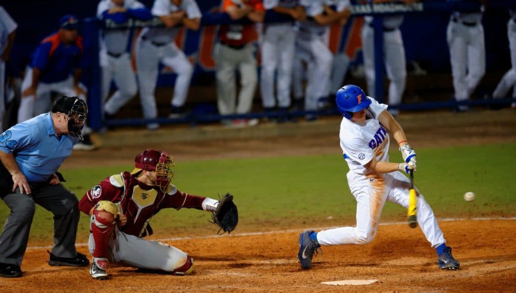 Harrison Bader, Florida Gators baseball, McKethan Stadium, Gainesville, Florida, University of Florida