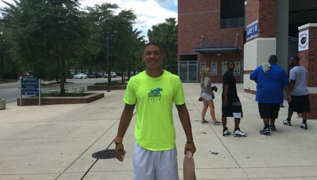 Florida Gators recruiting WR target Freddie Swain