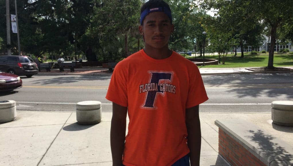 Florida Gators tight end commit Isaiah Johnson visits the Florida Gators in June- 1280x960- Florida Gators Recruiting