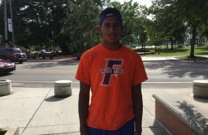 Florida Gators tight end commit Isaiah Johnson visits the Florida Gators in June- 1280x960- Florida Gators Recruiting