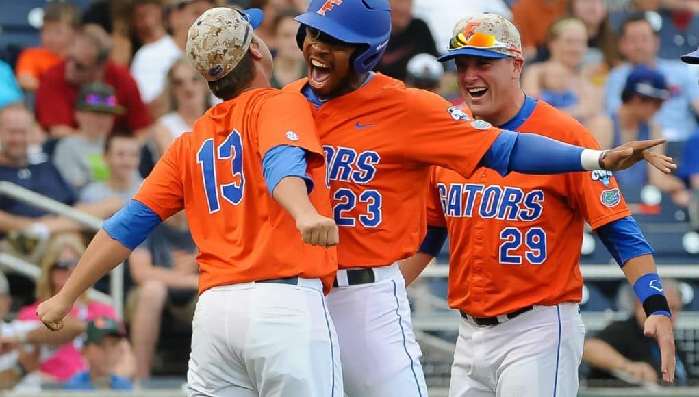 Buddy Reed, TD Ameritrade Park, Florida Gators, Omaha, Nebraska