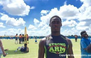 Florida Gators linebacker commit Vosean Joseph at IMG 7-on-7 tournament- 1280x769- Florida Gators Recruiting