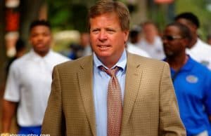 Florida Gators football coach Jim McElwain takes part in Gator Walk in 2015- 1280x852- Florida Gators Football