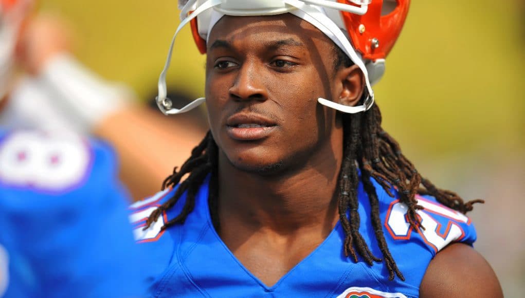 Florida Gators receiver Brandon Powell at practice on March 21st, 2015- 1280x852- Florida Gators Football