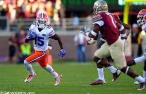 Florida Gators receiver Brandon Powell running the ball against Florida State in 2014- 1280x852- Florida Gators Football