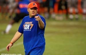 Florida Gators defensive coordinator Geoff Collins at Friday Night Lights- 1280x854- Florida Gators Football