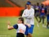 Florida Gators offensive coordinator Doug Nussmeier watches 2017 quarterback Jake Allen at Friday Night Lights- 1280x854- Florida Gators Recruiting