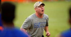 Florida Gators football defensive backs coach Kirk Callahan at Friday Night Lights- 1280x854- Florida Gators Recruiting