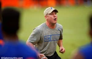 Florida Gators football defensive backs coach Kirk Callahan at Friday Night Lights- 1280x854- Florida Gators Recruiting