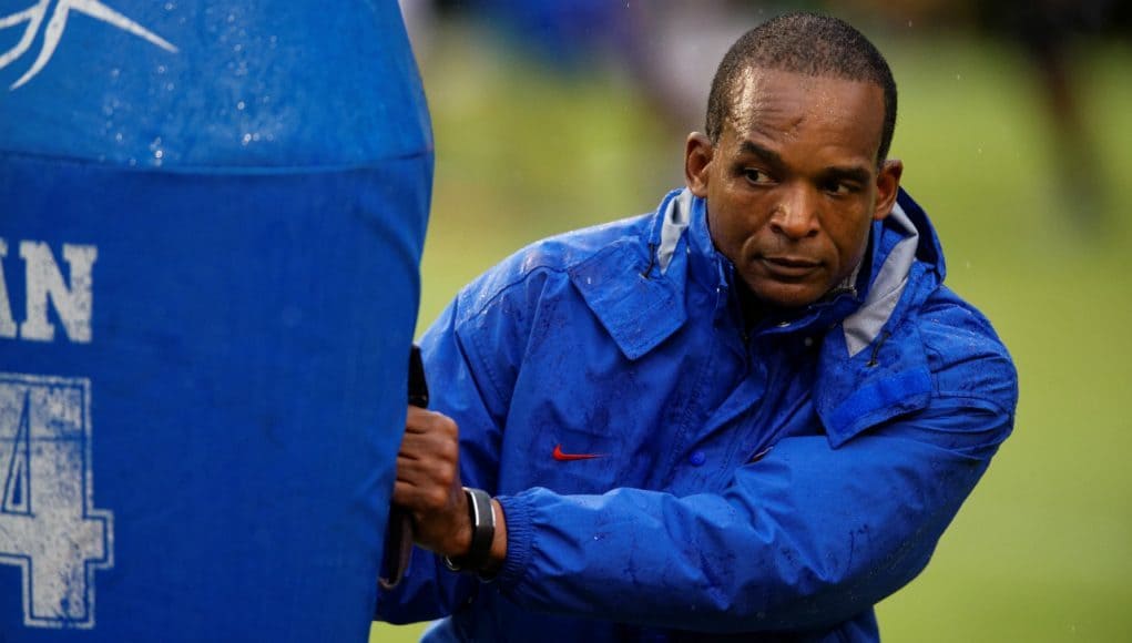 Florida Gators linebackers coach Randy Shannon during Friday Night Lights- 1280x854 Florida Gators Recruiting