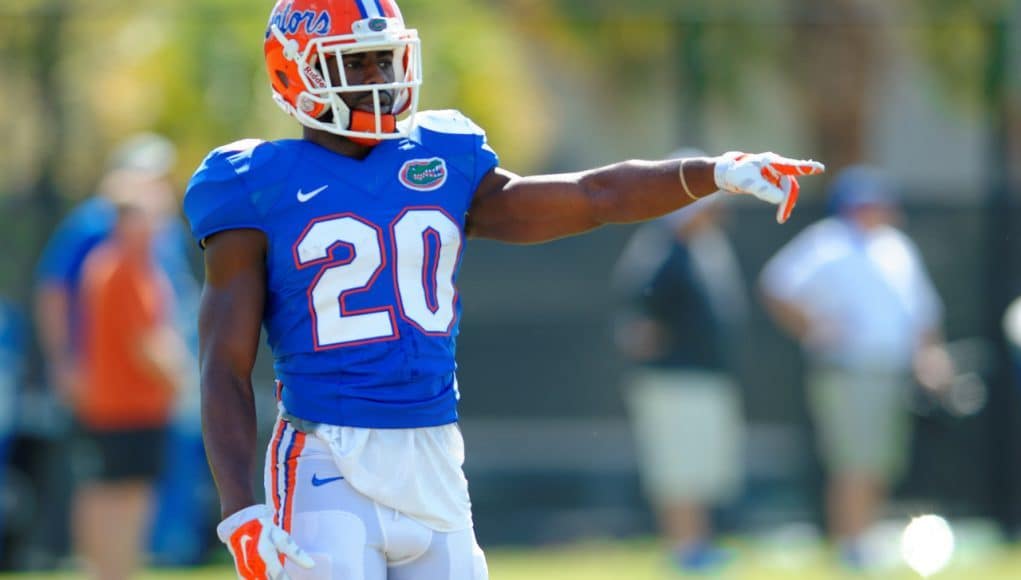 Florida Gators safety Marcus Maye talks during the sixth spring practice March 25 2015- 1280x852- Florida Gators Football