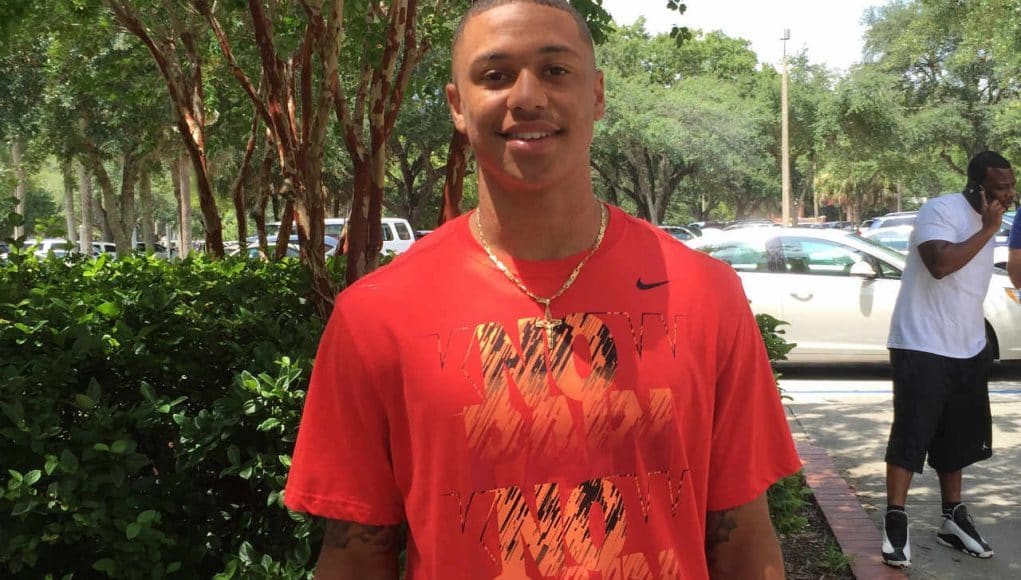 Florida Gators receiver target Freddie Swain at Friday Night Lights 2015- 1280x1374- Florida Gators Recruiting