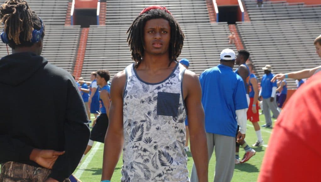 2016 Florida Gators cornerback commit Aaron Robinson at football camp in June - 1600x1063-Florida Gators Recruiting