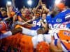 Florida Gators defensive end Bryan Cox celebrates with the fans in 2014- 1024x682- Florida Gators Football