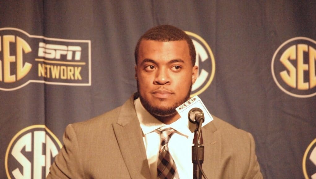 Florida Gators defensive end Jonathan Bullard at SEC Media days 2015- 1280x850- Florida Gators Football