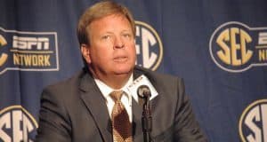 Florida Gators head coach Jim McElwain speaks at SEC Media Days 2015- 1280x850- Florida Gators Football
