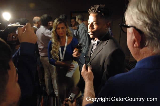 Florida Gators cornerback Vernon Hargreaves III speaks at SEC Media Days 2015- 1280x850- Florida Gators Football