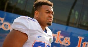 Two Florida Gators injured and several emerge in fall camp Florida Gators defensive lineman Caleb Brantley during fall practice on August 8th- 1280x252- Florida Gators Football