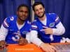 Florida Gators quarterbacks Will Grier and Treon Harris pose during fan day 2015- Florida Football- 1280x854