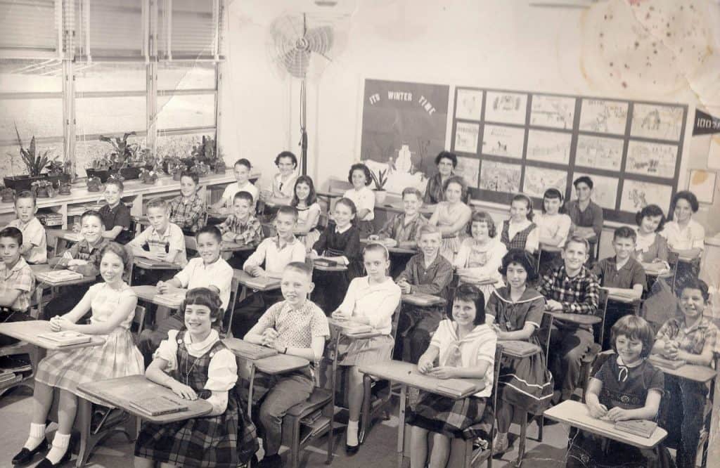 Taken the month of the 1962 Gator Bowl game.  That is me on the far right row seated behind Kathy Peters. / Gator Country photo courtesy of David Shepherd 