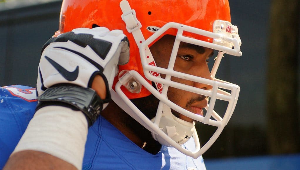 Florida Gators offensive lineman Martez Ivey during fall practice on August 8th, 2015- 1280x1280- Florida Gators Football