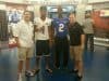 Florida Gators safety commit Jeawon Taylor with recruiting coordinator Drew Hughes and cornerbacks coach Kirk Callahan- 1280x720- Florida Gators Recruiting