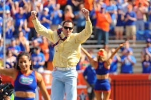 Former Gator Chris Doering As Honorary Mr. Two Bits-Florida Gators Football-1280x852