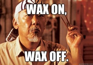 karate kid meme wax on wax off 50 kb