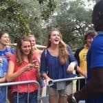 Alex Brown Visits With Fans at SEC Nation Set Florida Gators Football