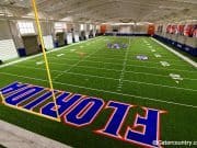 An inside look from the South end zone inside the Florida Gators brand new $17 million dollar indoor practice facility- Florida Gators football- 1280x855