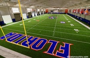 An inside look from the South end zone inside the Florida Gators brand new $17 million dollar indoor practice facility- Florida Gators football- 1280x855