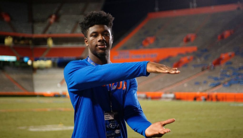 Florida Gators RB commit Lamical Perine at the Tennessee game- 1280x854