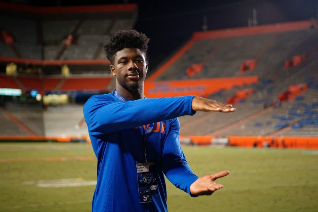 Florida Gators RB commit Lamical Perine at the Tennessee game- 1280x854