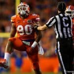 Florida Gators defensive lineman Jonathan Bullard celebrates a sack against ECU on Saturday night- 1280x855