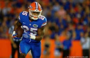 Florida Gators running back Jordan Scarlett debuts against New Mexico State- 1280x853